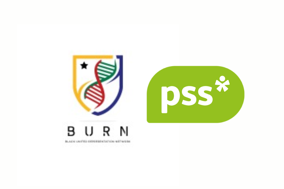 Black United Representation Network logo and the PSS logo